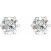 Platinum 1 1/2 CTW Natural Diamond Stud Earrings