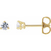 14K Yellow 1/5 CTW Lab-Grown Diamond Stud Earrings