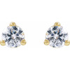 14K Yellow 1/5 CTW Lab-Grown Diamond Stud Earrings