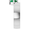 Platinum Lab-Grown Emerald Asymmetric Solitaire Ring