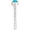 14K White Natural Turquoise & .03 CTW Natural Diamond Cabochon Ring