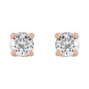 14K Rose 1/5 CTW Lab-Grown Diamond Stud Earrings