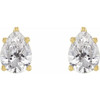 14K Yellow 5/8 CTW Natural Diamond Earrings