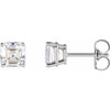 Platinum 3/8 CTW Natural Diamond Earrings