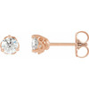 Round 1/2 CTW Lab-Grown Diamond Infinity-Inspired Earrings