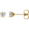 Round 1/3 CTW Lab-Grown Diamond Infinity-Inspired Earrings
