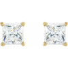 14K Yellow 3/8 CTW Natural Diamond Earrings