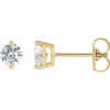 14K Yellow 1/5 CTW Natural Diamond Stud Earrings