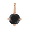 14K Rose Gold Onyx Ring Fine Jewelry  $177