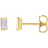 14K Yellow 1/4 CTW Natural Diamond Stud Earrings
