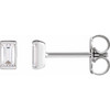 Platinum 1/5 CTW Natural Diamond Stud Earrings