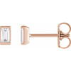 14K Rose 1/5 CTW Natural Diamond Stud Earrings