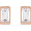 14K Rose 1/5 CTW Natural Diamond Stud Earrings