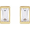 14K Yellow 1/5 CTW Natural Diamond Stud Earrings