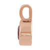 14K Rose Natural Rhodolite Garnet Pendant