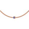14 Karat Rose Gold Natural Tanzanite Necklace 16 Inch - $2,622