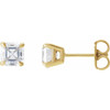 14K Yellow 1/2 CTW Natural Diamond Earrings