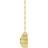 14 Karat Yellow Gold Natural Peridot Necklace 18 Inch, 4mm - $703
