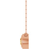 14 Karat Rose Gold Natural Citrine Necklace 18 Inch, 6mm - $961