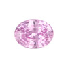 1.25 Carat Pink Sapphire, Oval Cut, No Heat GIA Cert, 7.15 x 5.39 x 3.85 mm | Selected Fine Gem | $1,344.00