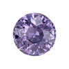 2.66 Carat Lavender Purple Spinel Gem in Round Shape, 7.9 mm