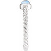 Platinum Natural Rainbow Moonstone & .03 CTW Natural Diamond Cabochon Ring