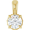 14 Karat Yellow Gold 1/4 CTW Natural Diamond Gemstone Pendant | $980