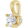 14 Karat Yellow Gold 1/4 CTW Natural Diamond Gemstone Pendant | $980