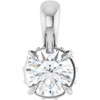 Sterling Silver 1/4 CTW Natural Diamond Gemstone Pendant | $1,064
