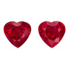 1.05 Red Ruby Heart 5 x 5 mm
