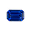 1.07 Carat Loose Rich Medium Blue Sapphire, Emerald Cut, 6.8 x 4.5 mm Premium Natural Gem Hand Selected by AfricaGems $2117