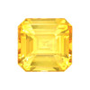 3.01 Yellow Sapphire Emerald 7.7 x 7.6 mm