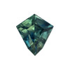 1.12 Blue Green Sapphire Fancy 7.5 x 6.7 mm
