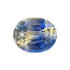 2.23 Bicolor Sapphire Oval 8 x 6.5 mm
