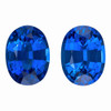 2.45 Blue Sapphire Oval 7.5 x 5.5 mm