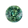 2.05 Carat Open Blue Green Sapphire Gem, in Round Cut, 7.5 mm Premium Natural Gemstone – Hand Selected by AfricaGems – $2998