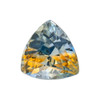 2.02 Bicolor Sapphire Trillion 7.5 x 7.3 mm