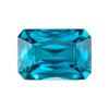 2.57 Carat Vivid Blue Zircon Gem, Octagon Cut, 8.7 x 6 mm | Fine Gem for Jewelry Design | $1,106