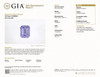 2.61 Carat Lilac Purple Sapphire Gemstone, Octagon Cut, 8.62 x 6.56 x 4.65 mm, GIA No Heat