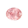 Sweet No Heat GIA 1.26 Carat Padparadscha Sapphire in Oval, 7.07 x 5.62 x 3.73 mm