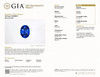 3.02 Carat Rich Blue Sapphire Gem, GIA Cert, Oval 9.55 x 7.07 x 5.15 mm