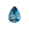 0.91 Carat Weight Teal  Sapphire Fine Gemstone, Pear Shape, 6.9 x 5 mm| $1370