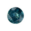 1.30 Carat Weight Teal  Sapphire Fine Gemstone, Round Shape, 6.5 mm| $3075