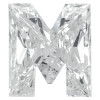 1.15 Carat Brilliant Cut VS GH Lab Grown Diamond Initial M