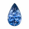 2.10 Carat No Heat GIA Sky Blue Sapphire Gem, Pear Cut, 10.28 x 6.2 x 4.62 mm