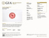 1.03 Carat Padparadscha GIA Certed, Sapphire Gem, Round Cut, 5.56  x 4.05 mm | $3322