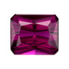 3.75 Carat Grape Purple Garnet Gem, Radiant 8.9 x 7.6 mm |$1290