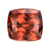 5.59 Carat Copper Brown Zircon Gemstone, Cushion Shape, 9.2 x 8.6 mm | $914