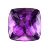 2.67 Carat Vivid Purple Amethyst Gem, Cushion Shape, 8.8 mm |$115