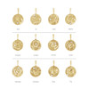 14K White .015 CT Natural Diamond Chinese Zodiac Goat Pendant